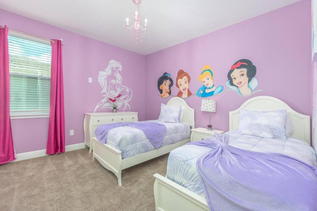 Luxury 6 Bedroom 6 Bath @Encore Resort Pool Spa Grill. Orlando Exteriör bild