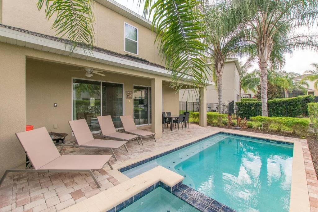 Luxury 6 Bedroom 6 Bath @Encore Resort Pool Spa Grill. Orlando Exteriör bild